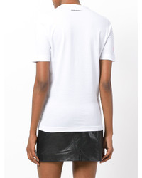 T-shirt imprimé blanc Dsquared2