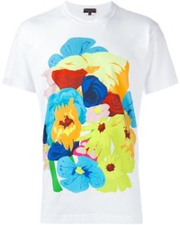 T-shirt imprimé blanc Comme des Garcons