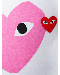 T-shirt imprimé blanc Comme des Garcons