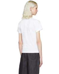 T-shirt imprimé blanc Comme des Garcons