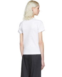 T-shirt imprimé blanc Comme des Garcons