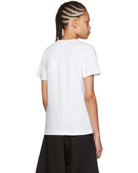 T-shirt imprimé blanc Comme des Garcons