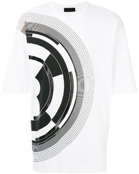 T-shirt imprimé blanc Diesel