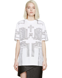 T-shirt imprimé blanc Givenchy
