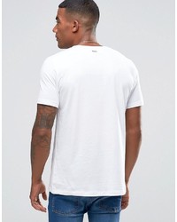 T-shirt imprimé blanc Hugo Boss