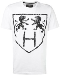 T-shirt imprimé blanc Hydrogen