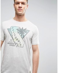 T-shirt imprimé blanc Jack and Jones