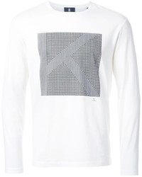 T-shirt imprimé blanc Kent & Curwen