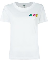 T-shirt imprimé blanc Kenzo