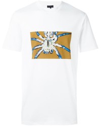 T-shirt imprimé blanc Lanvin
