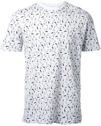 T-shirt imprimé blanc Lanvin