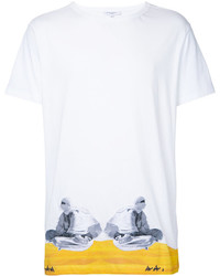 T-shirt imprimé blanc Les Benjamins