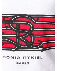 T-shirt imprimé blanc Sonia Rykiel