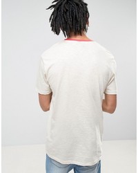 T-shirt imprimé blanc Asos