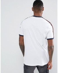 T-shirt imprimé blanc Asos