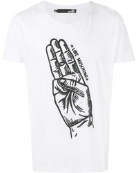 T-shirt imprimé blanc Love Moschino