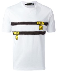 T-shirt imprimé blanc Love Moschino