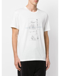 T-shirt imprimé blanc Miharayasuhiro