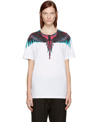 T-shirt imprimé blanc Marcelo Burlon County of Milan