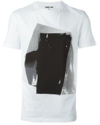 T-shirt imprimé blanc McQ by Alexander McQueen