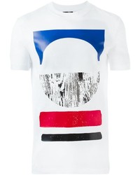 T-shirt imprimé blanc McQ by Alexander McQueen