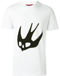 T-shirt imprimé blanc McQ by Alexander McQueen