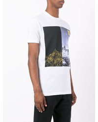 T-shirt imprimé blanc DSQUARED2