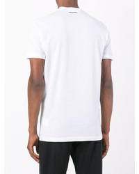 T-shirt imprimé blanc DSQUARED2