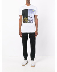 T-shirt imprimé blanc DSQUARED2