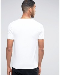 T-shirt imprimé blanc Asos