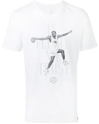 T-shirt imprimé blanc Nike