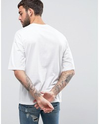 T-shirt imprimé blanc Asos