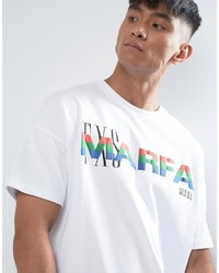 T-shirt imprimé blanc Asos