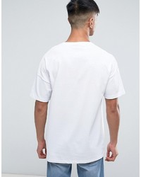 T-shirt imprimé blanc Asos