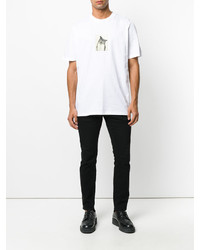 T-shirt imprimé blanc Oamc