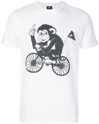 T-shirt imprimé blanc Paul Smith