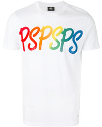 T-shirt imprimé blanc Paul Smith