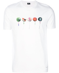 T-shirt imprimé blanc Paul Smith