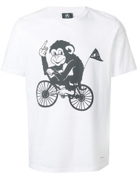 T-shirt imprimé blanc Paul Smith