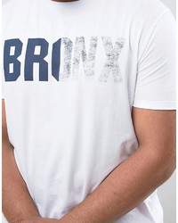 T-shirt imprimé blanc Asos