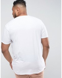 T-shirt imprimé blanc Asos