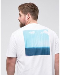 T-shirt imprimé blanc Asos