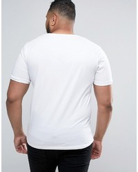 T-shirt imprimé blanc Asos