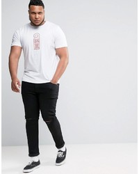 T-shirt imprimé blanc Asos