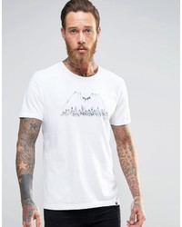 T-shirt imprimé blanc Pretty Green