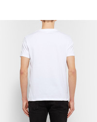 T-shirt imprimé blanc Alexander McQueen
