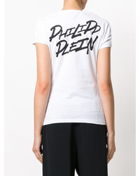 T-shirt imprimé blanc Philipp Plein