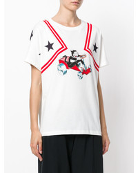 T-shirt imprimé blanc Stella McCartney