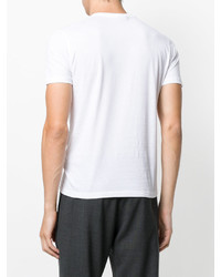 T-shirt imprimé blanc Emporio Armani