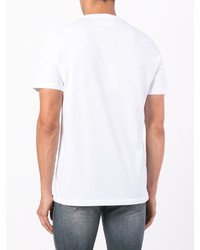 T-shirt imprimé blanc Maison Margiela